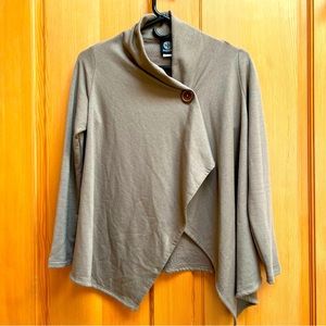 Bobeau Asymmetrical Jacket Shrug Comfy
